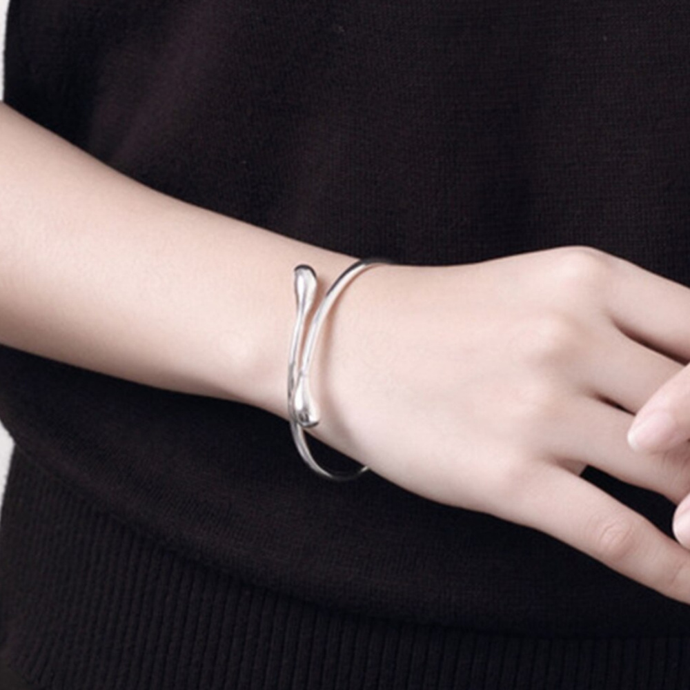 🍒 925SS Silver DROP Bracelet - Picture 2 of 4